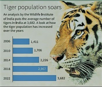 अखिल भारतीय बाघ अनुमान 2022